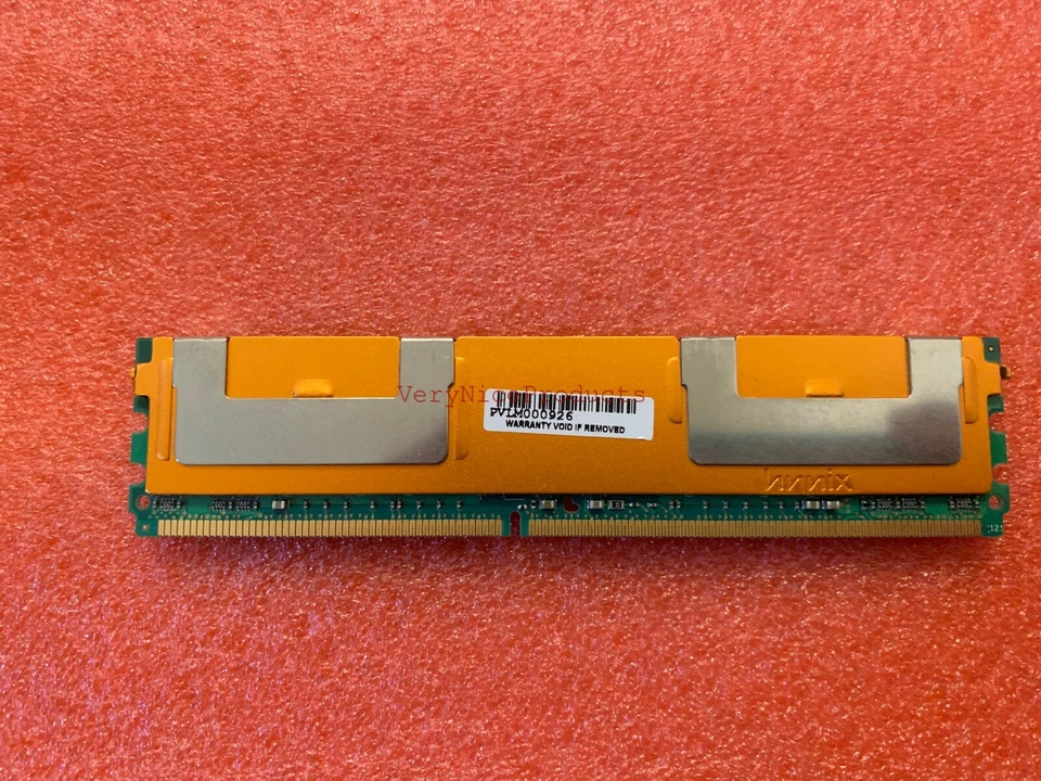 HYMP564F72BP8D2-C4 Hynix 512MB PC2-4200 DDR2-533MHz ECC Fully Buffered CL4 240-P - Image 2 of 2
