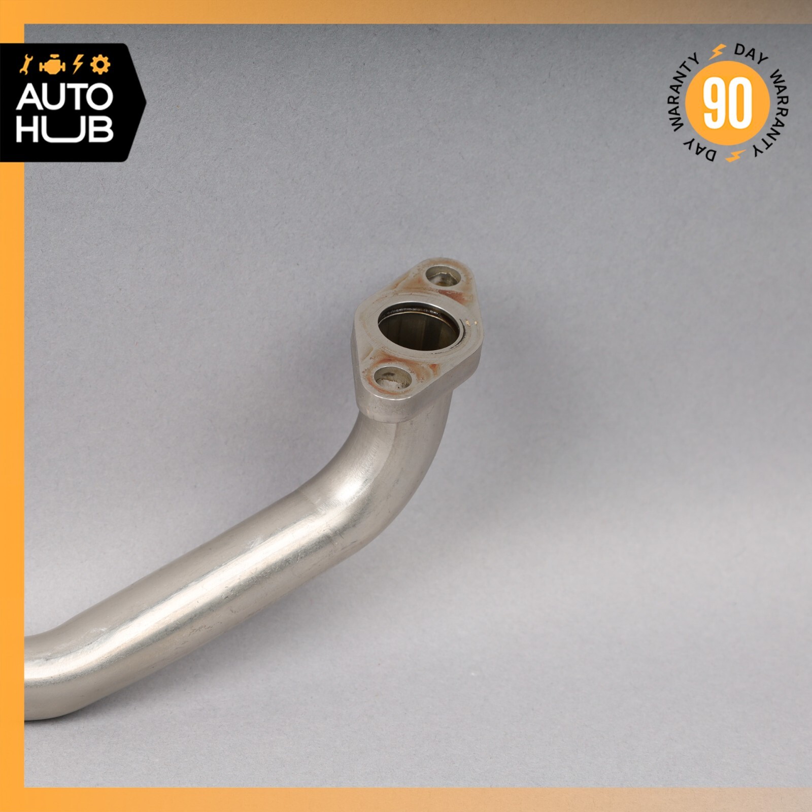 03-12 Bentley Continental GT 6.0L Turbocharger Return Oil Line Right Side OEM