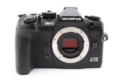 Olympus OM-D E-M1 Mark III Black Mirrorless Digital Camera Body MFT Micro 20.4MP