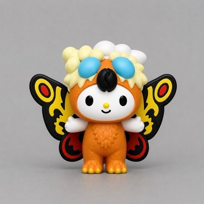 2026 McDonald's Hello Kitty x Godzilla My Melody Mothra Happy Meal #3 Crossover