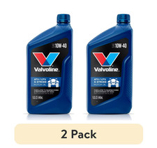 ( 2 pack ) Valvoline SAE 10W-40 4-Stroke ATV/UTV Engine Oil - 1 Quart 37.36 per gallon