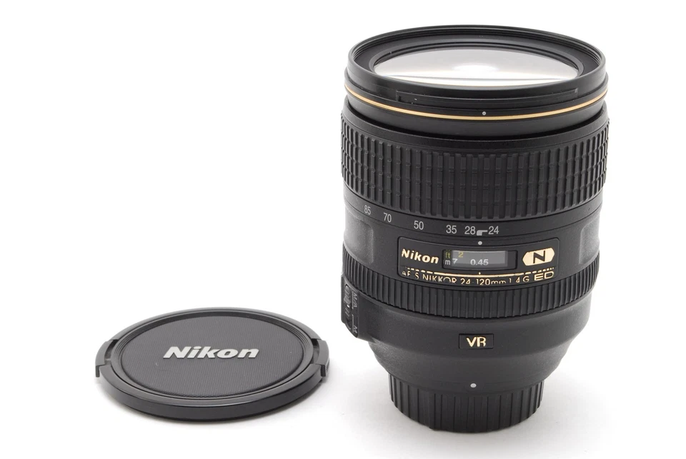[Near MINT] Nikon AF-S NIKKOR 24-120mm f/4G ED VR Zoom Lens From JAPAN - Image 3 of 4