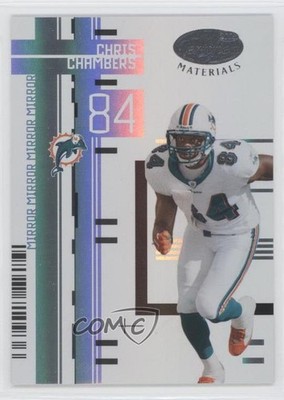 2005 Leaf Certified Materials Mirror White 62/150 Chris Chambers #62 4p7