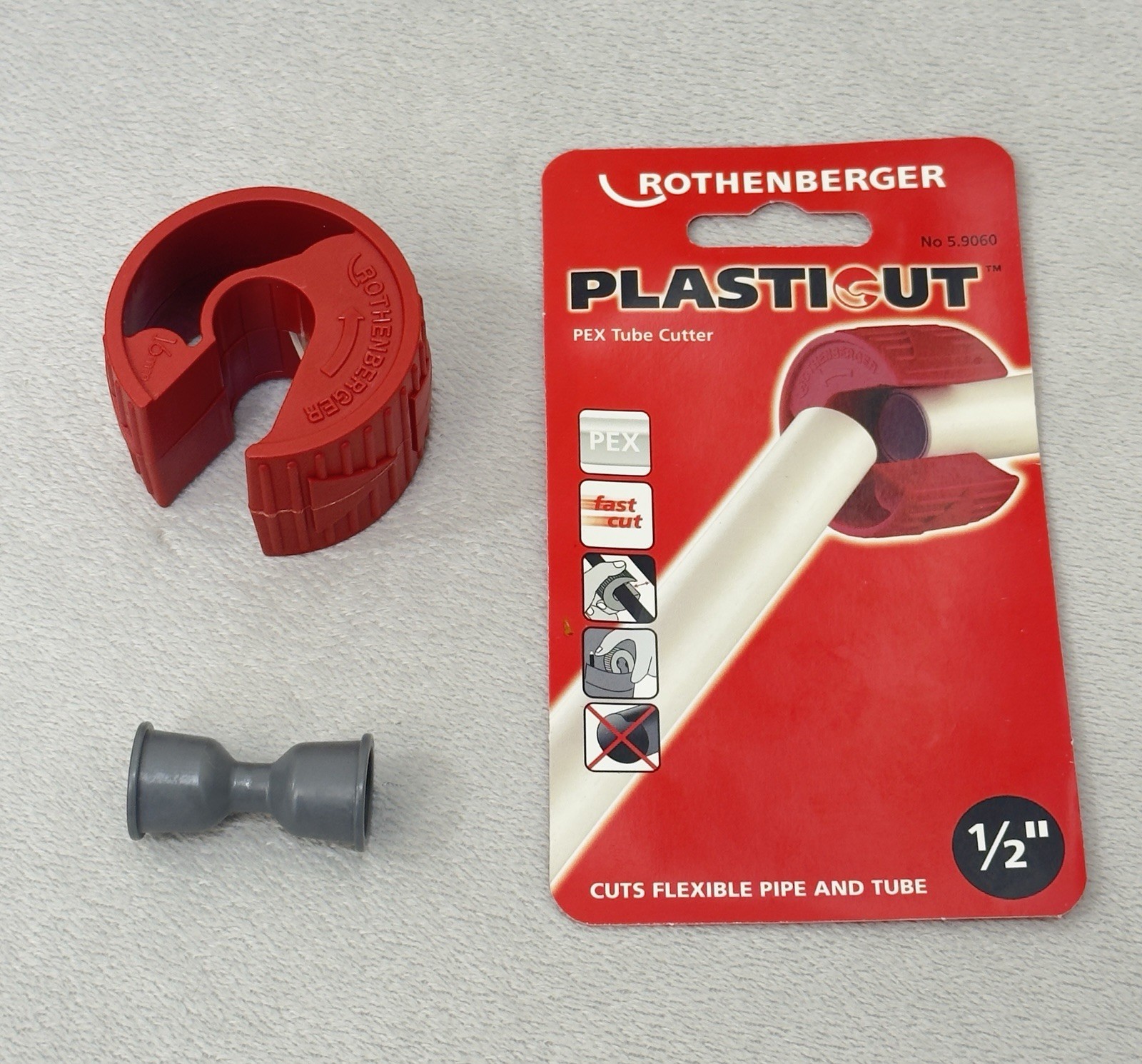 Rothenberger Plasticut 1/2"" Plastic Pipe Tube Cutter - 59060