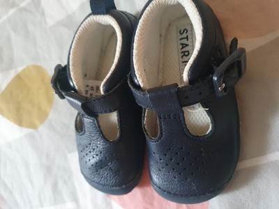 Start-Rite Baby Jack Buckle Pre Walker Shoes, Navy UK Size 3F EU