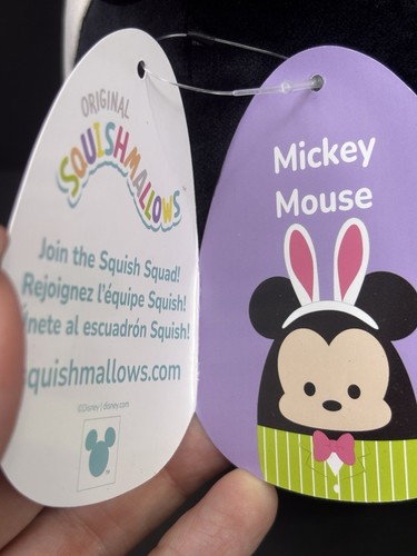 NWT Squishmallows - Disney Easter Bunny Mickey Mouse Plush - 8" - Bild 7 von 8