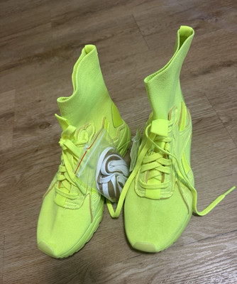 Reebok x Victoria Beckham Bolton Sock VB LO   Neon Gelb   Neu mit Etikett   37.5