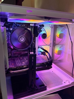 ABYTEBARK White Mini Gaming Desktop Ryzen 5 3600 GTX 1660 Super 16GB 512GB