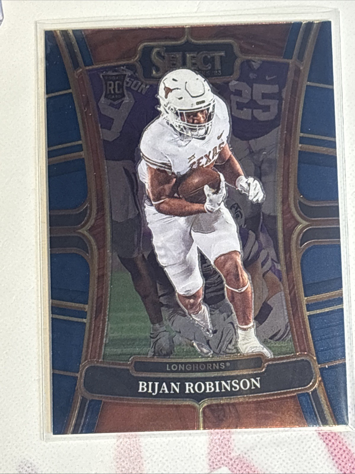 2023 Panini Select Draft Picks - Concourse Bijan Robinson #9 Blue (RC)