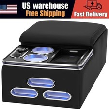 Car Universal Center Console Armrest Organizer Wireless Charging Holder Cup 2026 Car Universal Center Console Armrest Organizer Wireless Charging Holder Cup 2026