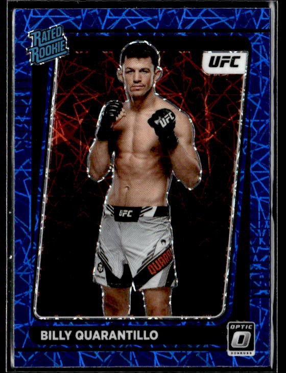 L34,012 - 2022 Donruss Optic UFC Blue Velocity #107 Billy Quarantillo RR