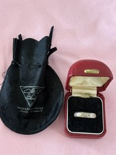 Year 2000 Millennium Hallmark Ring - MAYBE SIZE L-M sterling silver