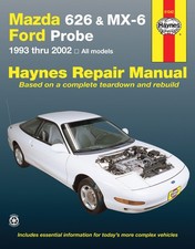 Mazda 626, MX-6 & Ford Probe covering Mazda 626 (1993-2002), Mazda MX-6 & Ford