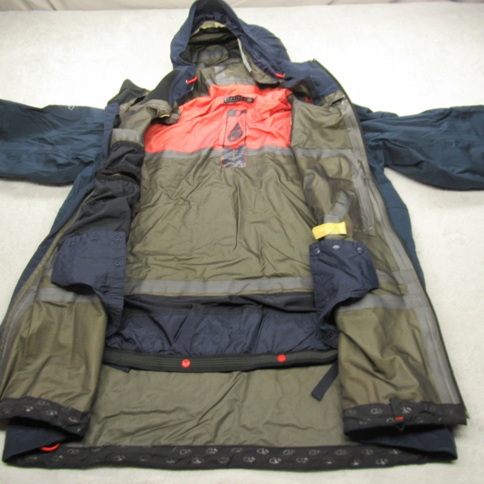 Chaqueta Bonfire Para Hombre Grande Azul Marino Impermeable Goretex XCR Con Capucha Esquí Snowboard Foto 3 de 4