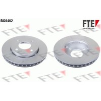 2X FTE 9072261 Bremsscheibe FüR Mitsubishi Smart Forfour Colt CZC 454 Z3 A Z2 A