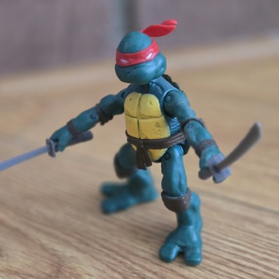 2014 Playmates TMNT Teenage Mutant Ninja Turtles Figure Leonardo (MIRAGE STYLE)