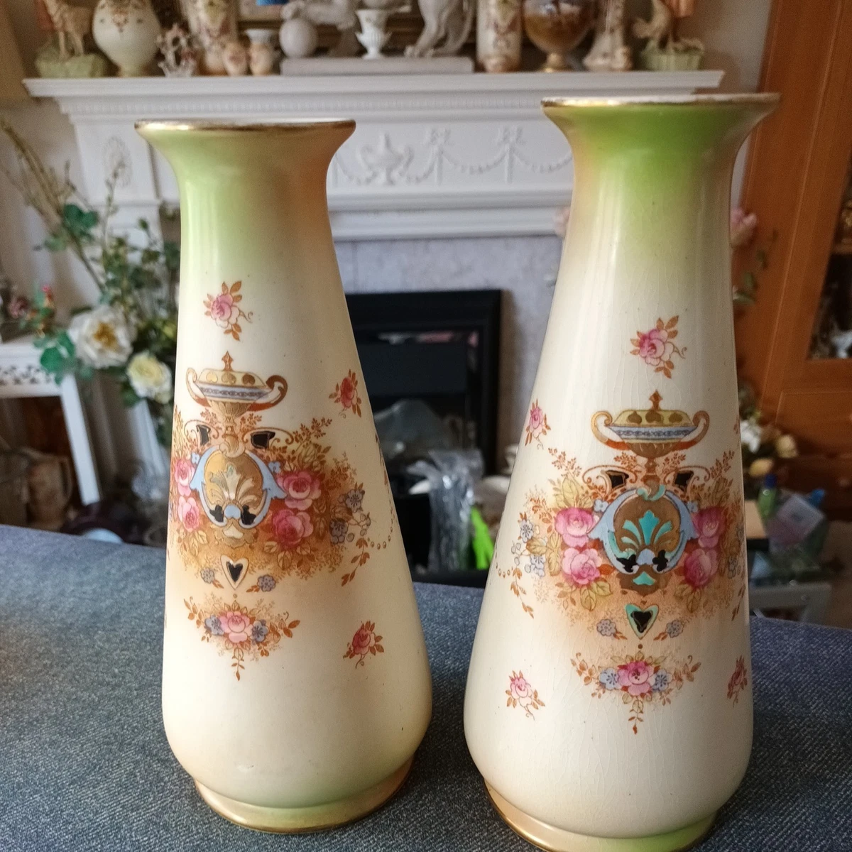 Crown Devon Pottery Vases 1900-1919 for sale | eBay UK