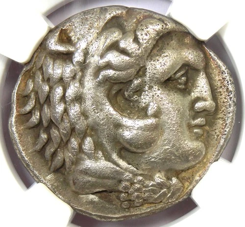 Philip III AR Tetradrachm Silver Macedon Coin 323 BC - Certified NGC Choice VF