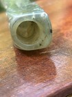 Antique Carved Celadon Jade Chinese Mouthpiece Pipe.Carved Dragon — photo 10