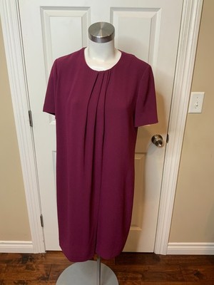 burberry purple dress Burberry Women Silk Purple Dress Size UK 4 US2 *