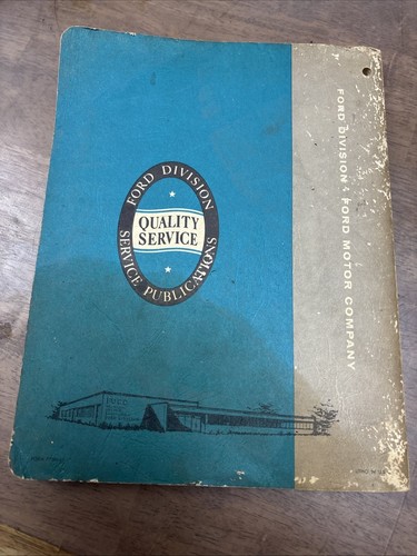 1961 Ford Falcon Original OEM Shop Manual - Picture 6 of 11