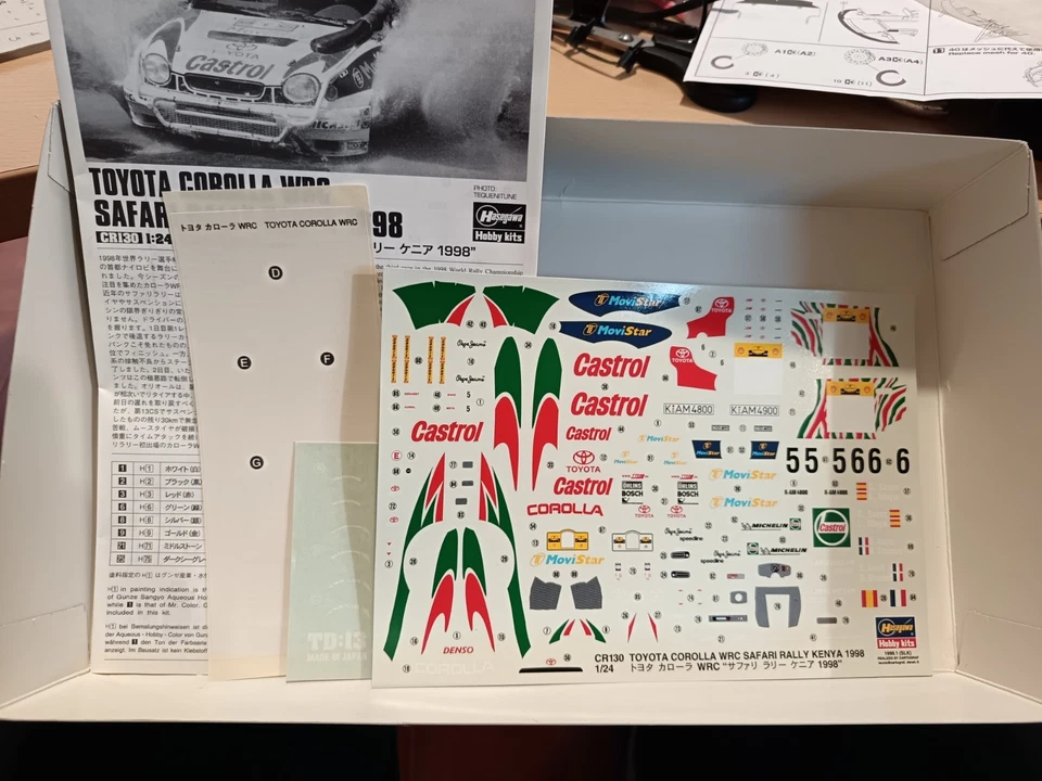 Toyota Corolla WRC "Safari Rally 1998" - Hasegawa 1/24 - Immagine 2 di 4