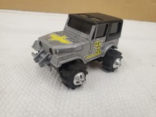 Stomper LJN ROUGH RIDERS 4x4 Toys Silver Jeep Eagle