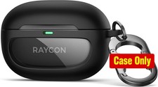 Shockproof Magnetic Case for Raycon Everyday Earbuds 2024 Edition , Black Cover