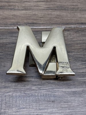 MCM Gold Tone Belt Buckle No Belt Men's Accessories KG