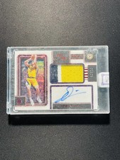 2021-22 One and One Prime Patch Auto RPA Chris Duarte RC Red 1/25 Encased XV44