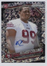 2025 Panini Prizm Rookies No Huddle Prizm Auto Alfred Collins #388 Auto 1u4n