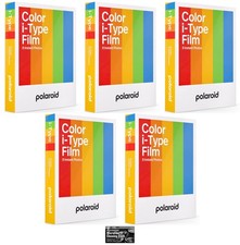 Impossible Polaroid Color Glossy Instant Film I Type 5 Pack Model 4668-5