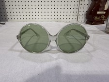 Genuine Vintage 1960s Sunglasses Green Lens Frames Made in France