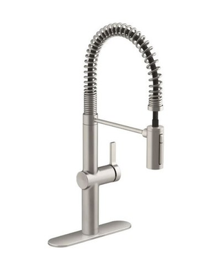 #ad NEW Kohler Haku K R38475 Semi Professional Kitchen Faucet Stainless $99.99