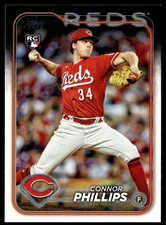 2024 Topps Connor Phillips Rookie Cincinnati Reds #670