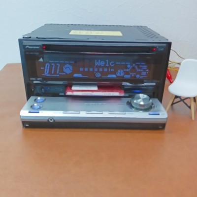 Pioneer Carrozzeria FH-P077MD 2DIN MD CD Player Car Audio Tested