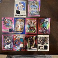 10 Card NFL Auto, Jersey, Numbered Lot Marino /89, Williams, Helm, Marvin Jr.