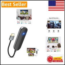 Easy 4K Wireless HDMI Display Adapter - Stream Movies Shows Effortlessly