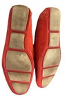 Calvin Klein Men’s Magnus Shoes Size 12 Suede Loafers Red Orange Horsebit  — photo 6