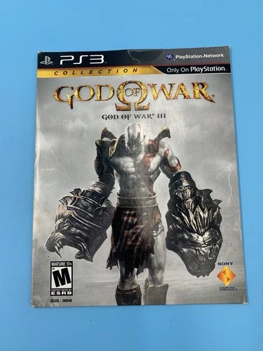God Of War III PS3 Playstation 3 Collection Not For Resale in Sleeve