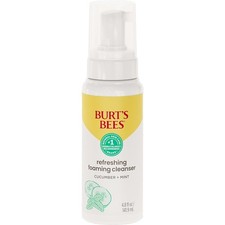Burt's Bees Refreshing Foaming Face Cleanser and Face Wash with Cucumber Mint