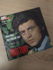 Vintage 45 tours Little Tony ancien disque vinyle rétro collection musique