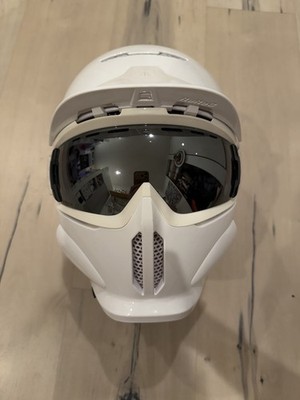 Ruroc RG1-DX Core full-face ski and snowboard helmet. Youth large Run small