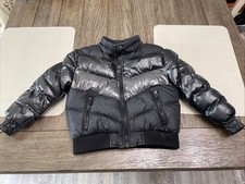 Jordan Craig Kids Thick  Warm Size 4 Black Puffer Jacket-No Hood