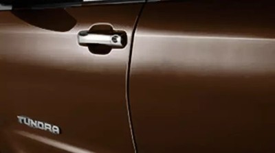 Genuine Toyota 2022-2024 Tundra Door Edge Guard, Smoked Mesquite PT936-34221-04
