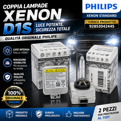 PAIR OF LAMPS D1S PHILIPS X-TREME VISION