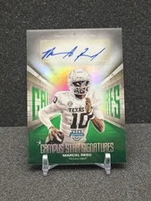 2025 Bowman Chrome U #CSS-MR Marcel Reed Campus Star Green Ref Auto /99