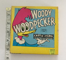 VTG CASTLE FILMS NO.517 SUPER 8 B W "WOODY WOODPECKER" 8 MM FILM W/BOX
