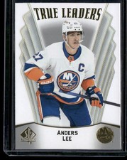 2021-22 SP Authentic #TL-24 Anders Lee True Leaders