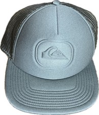 Quiksilver Trucker Mesh Adjustable Snapback Hat Cap Aeroready Green
